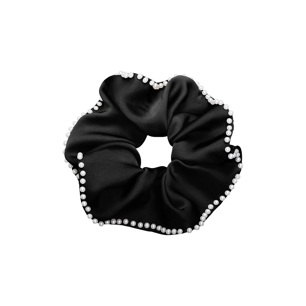 ROYALSASA Полиэстер Искусственная жемчужина Резинка для волос Женская