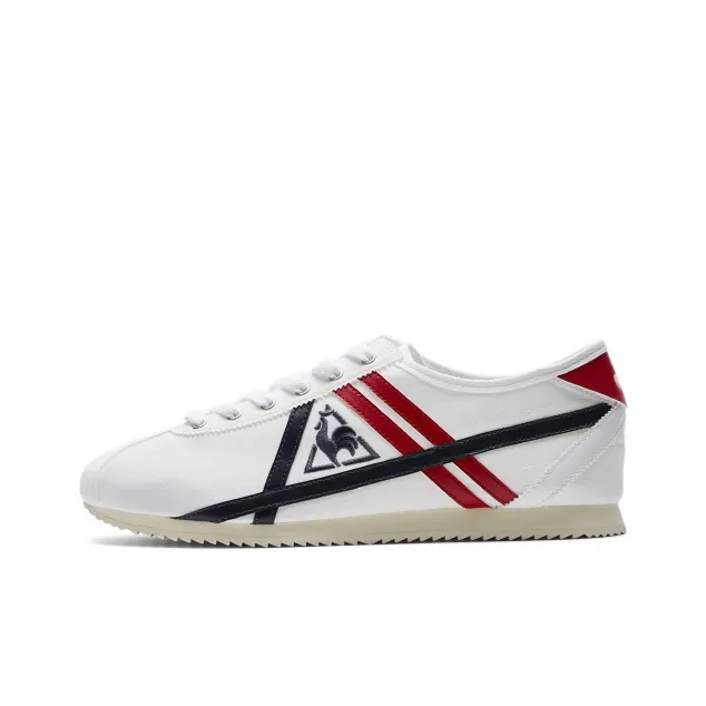 Le Coq Sportif Амортизация Износостойкий Низкий Топ Casual Унисекс Белый