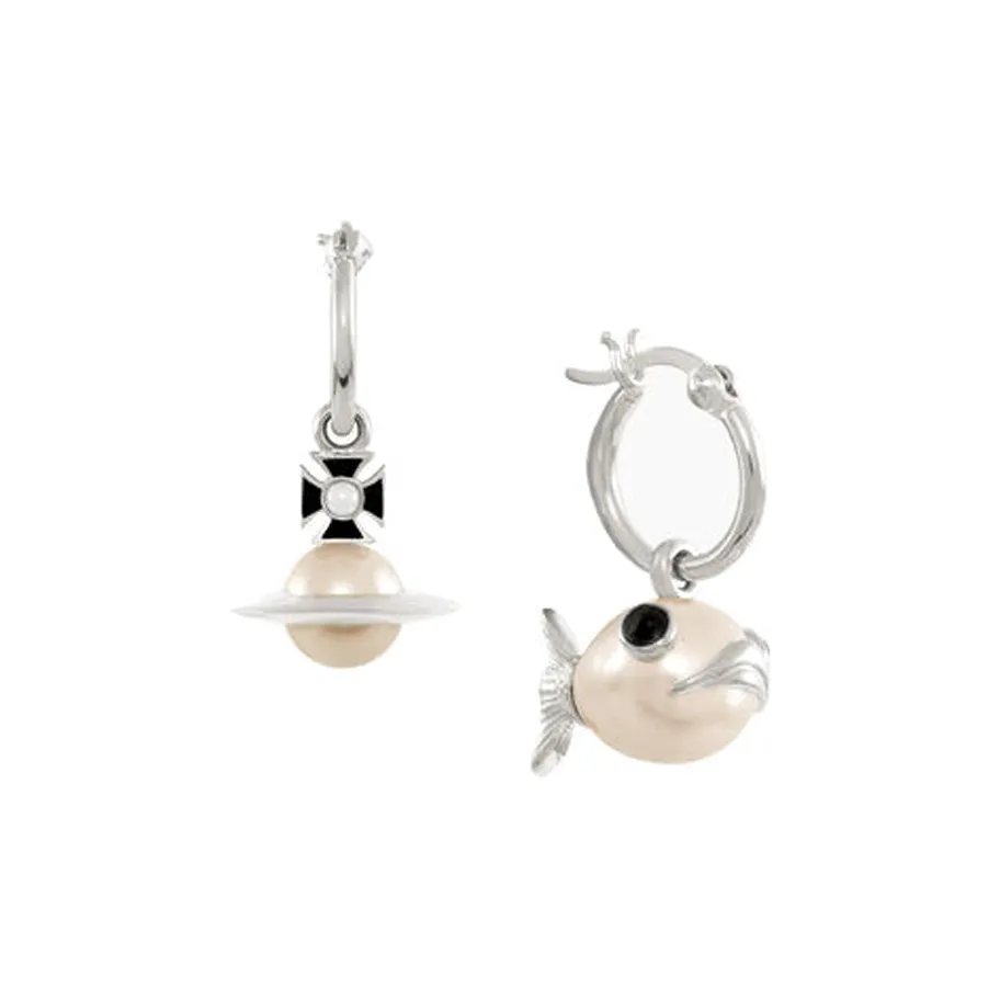 Vivienne Westwood Orb plaque Earrings
