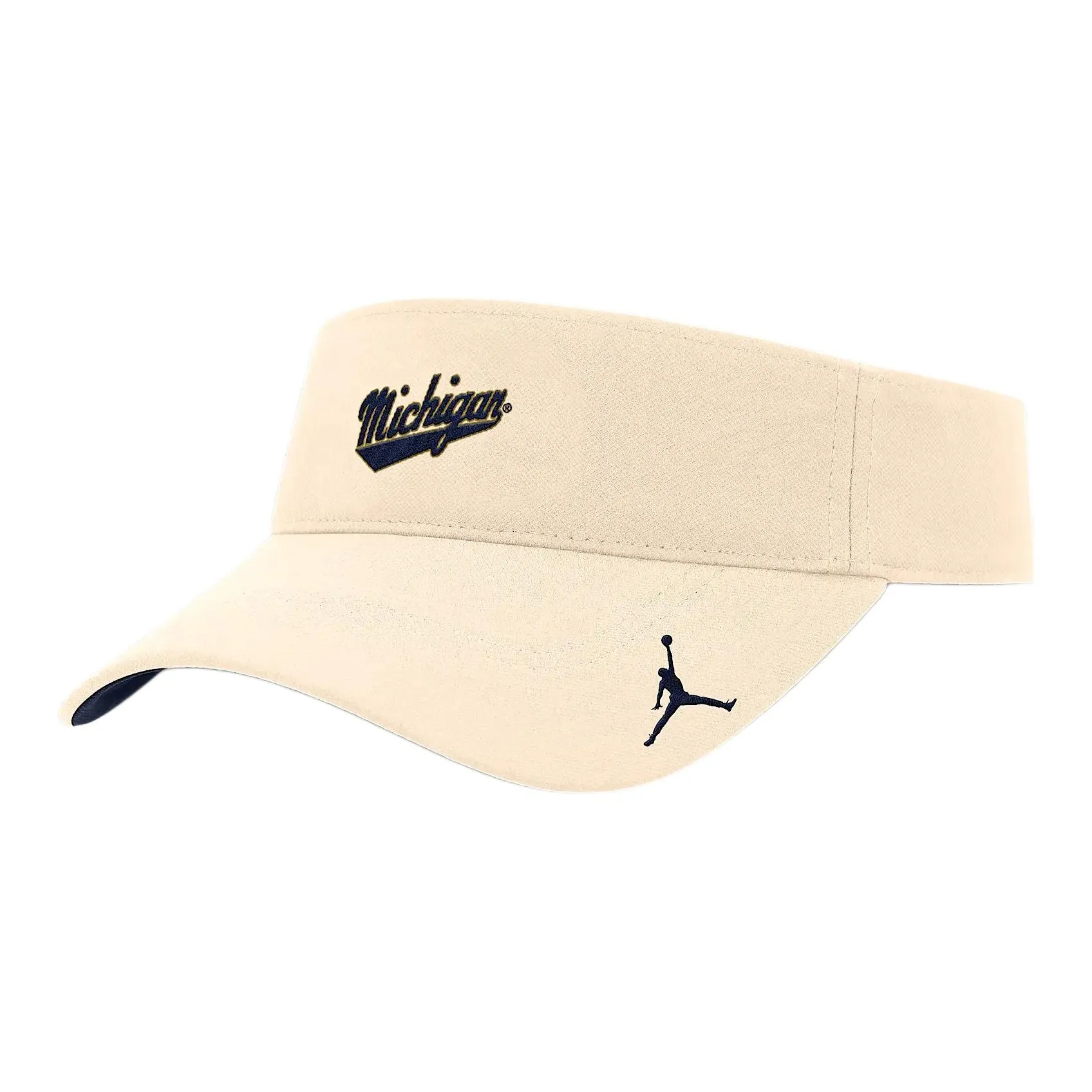Jordan Michigan Wolverines Primetime Ace Men's Jordan Brand Dri FIT College Adjustable Visor