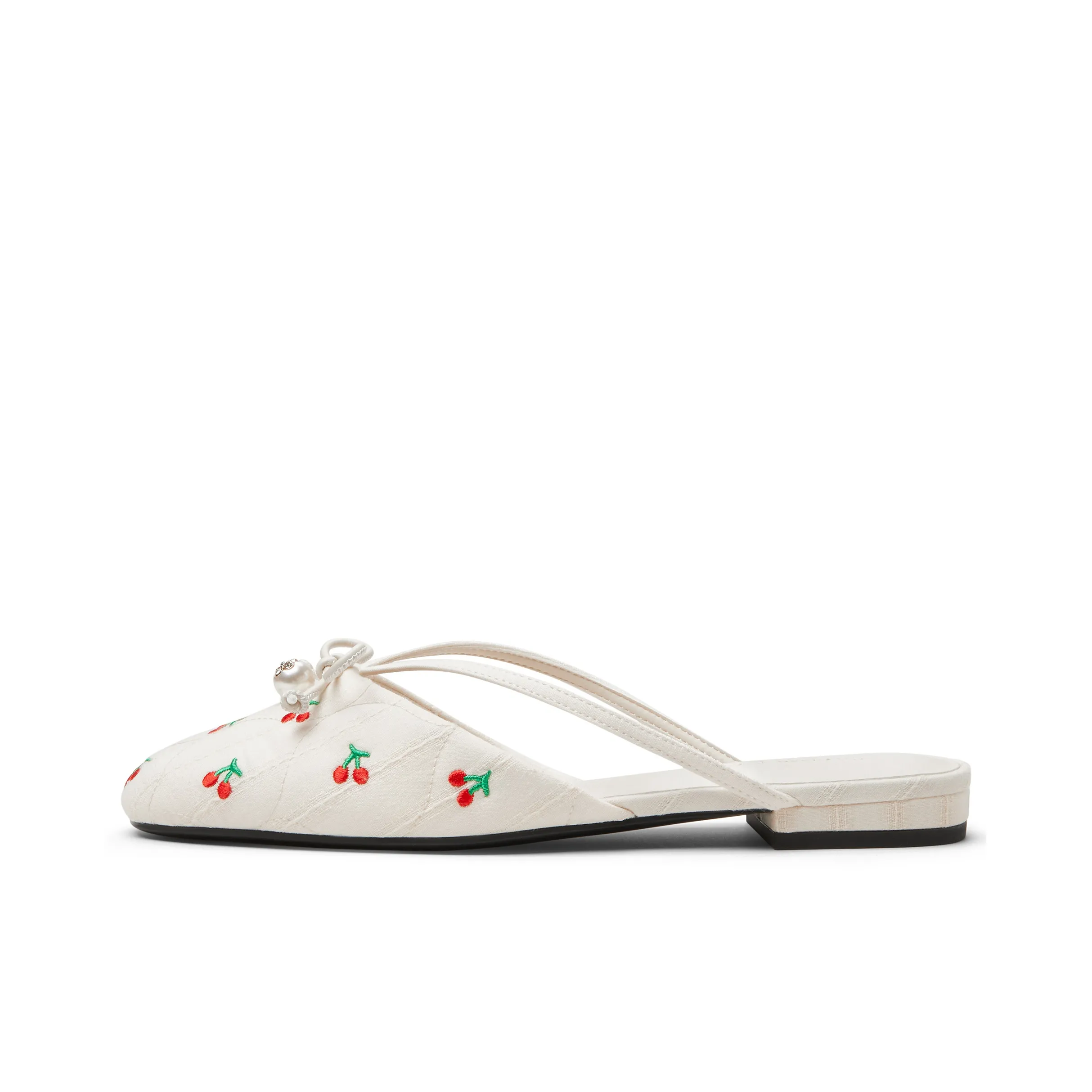 CHARLES&KEITH Composite Sole Closed Toe Slippers 1.6cm Women's