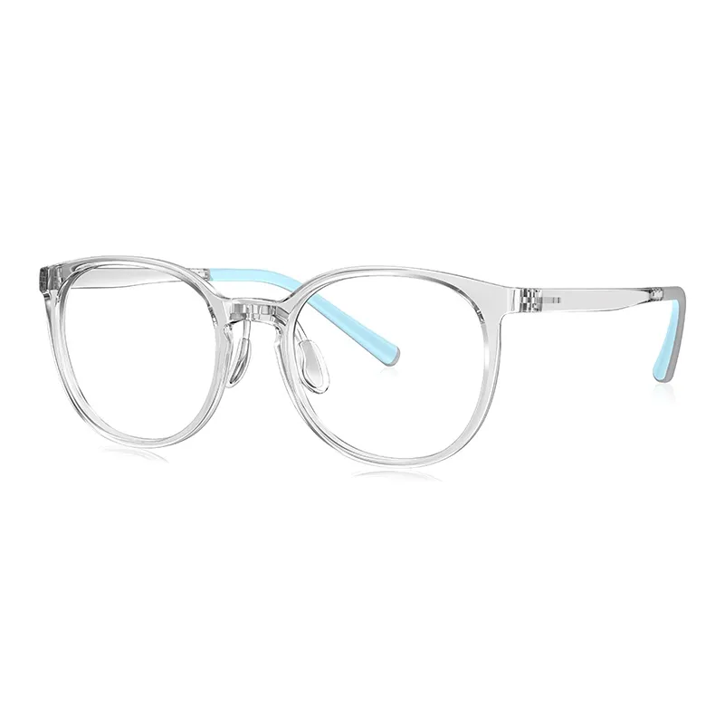 PARIM Силикон TR90 Круглые Оправы для Очков Детские Прозрачные