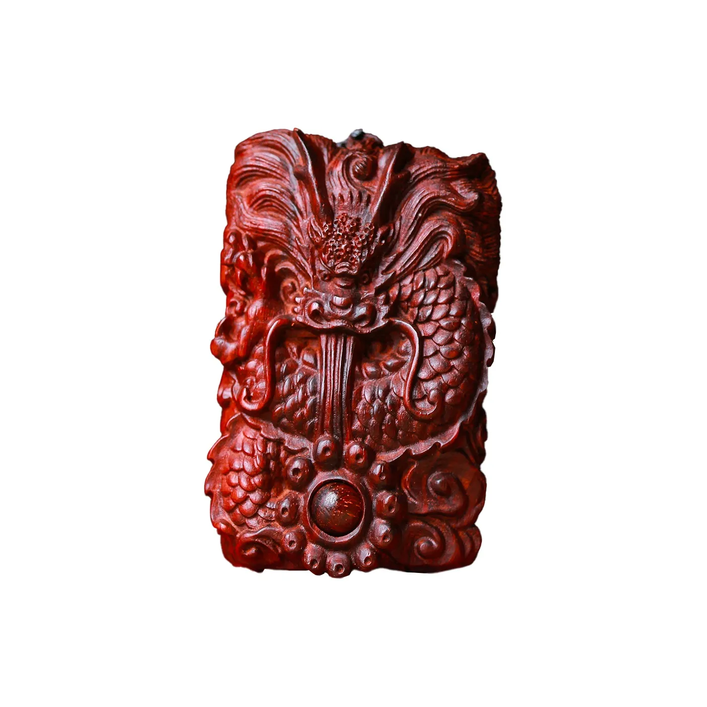 Xianyou Small Leaf Red Sandalwood Wooden Collectibles Unisex