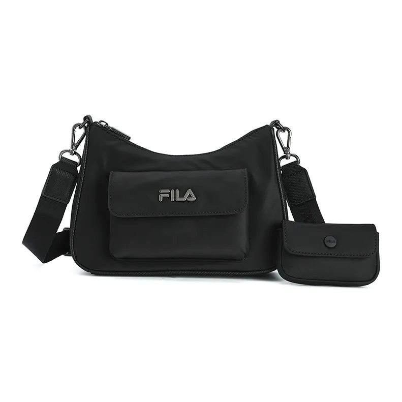 FILA Сумка через плечо из ткани женская глубокий черный