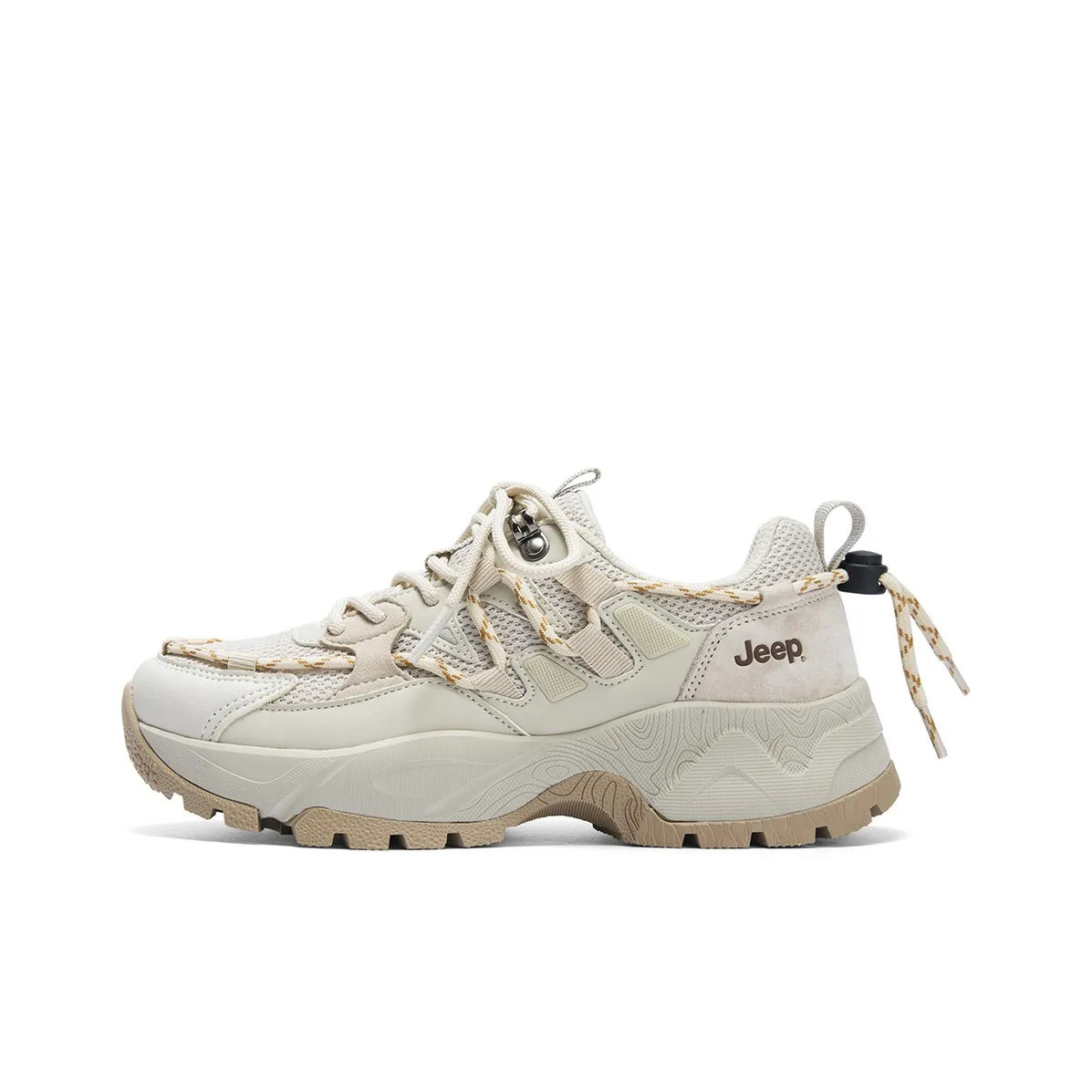 Jeep Cushioning, Wear Resistant Low Top Chunky Sneakers Women's