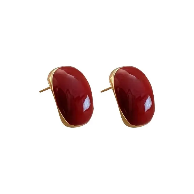 Tong Tong Rabbit Alloy Stud Earrings Women's