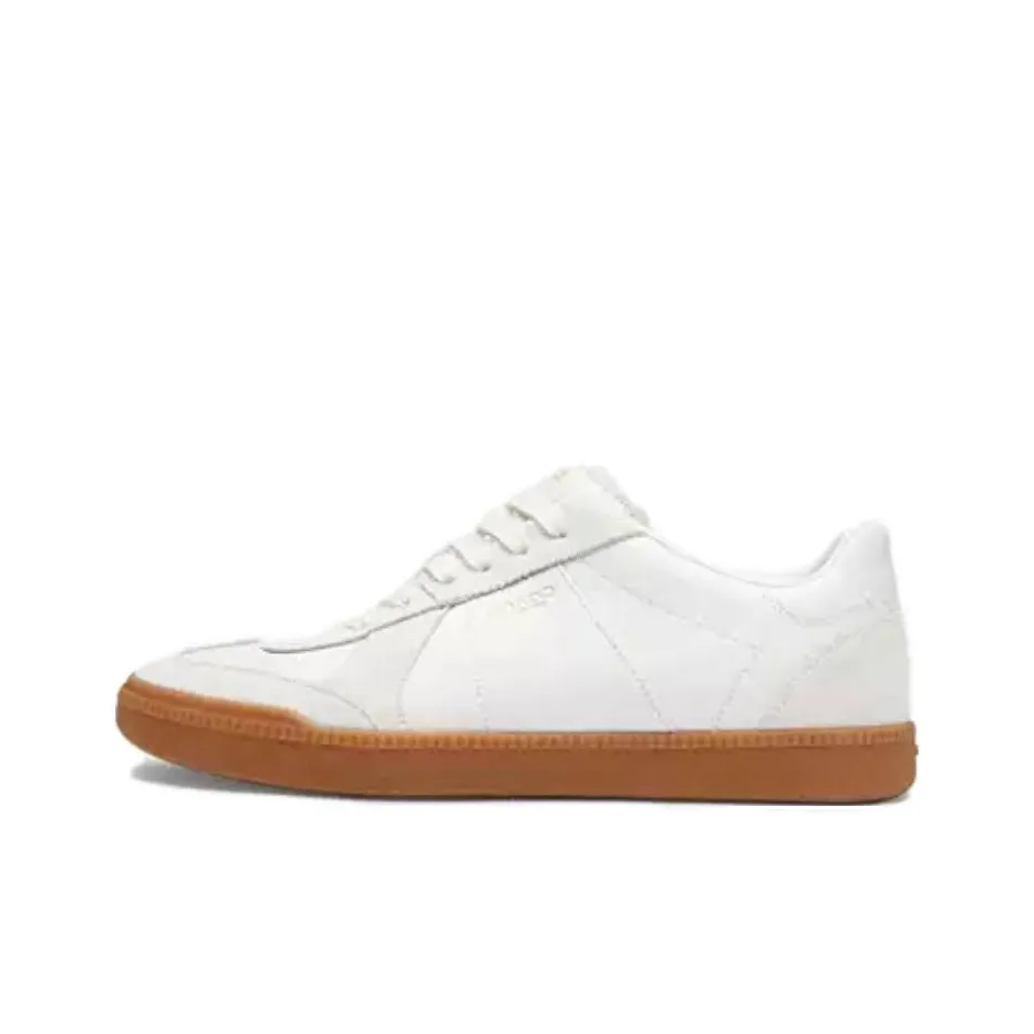COACH Ellis Low Top Skateboard Shoes Women's White