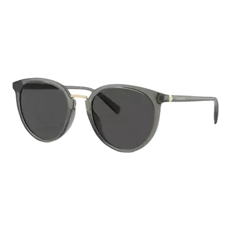 COACH Round Sunglasses Men's Transparent Green