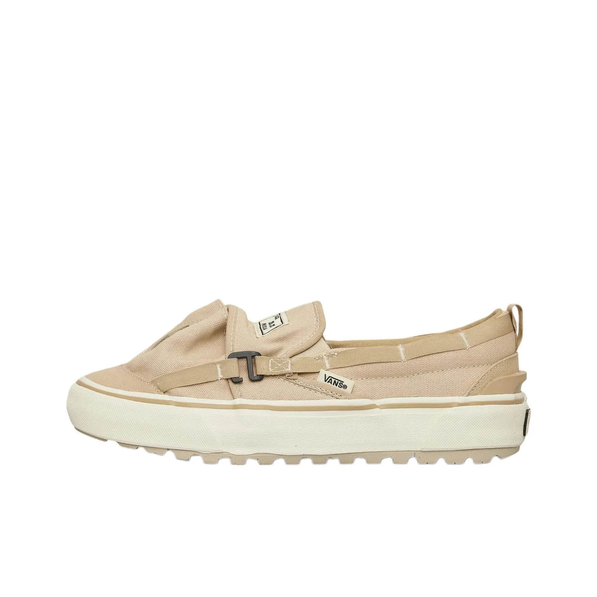 Vans Slip On Аbrasion Resistant Низкий Топ Уличная Обувь Unisex Light Коричневый