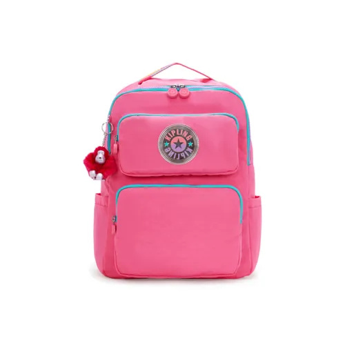 Kipling Рюкзаки Пузырьки Розовые полосы Пэчворк Женские