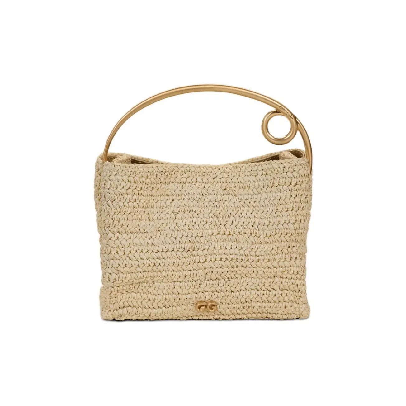 CULT GAIA Raffia Handbag Mini Women's Beige