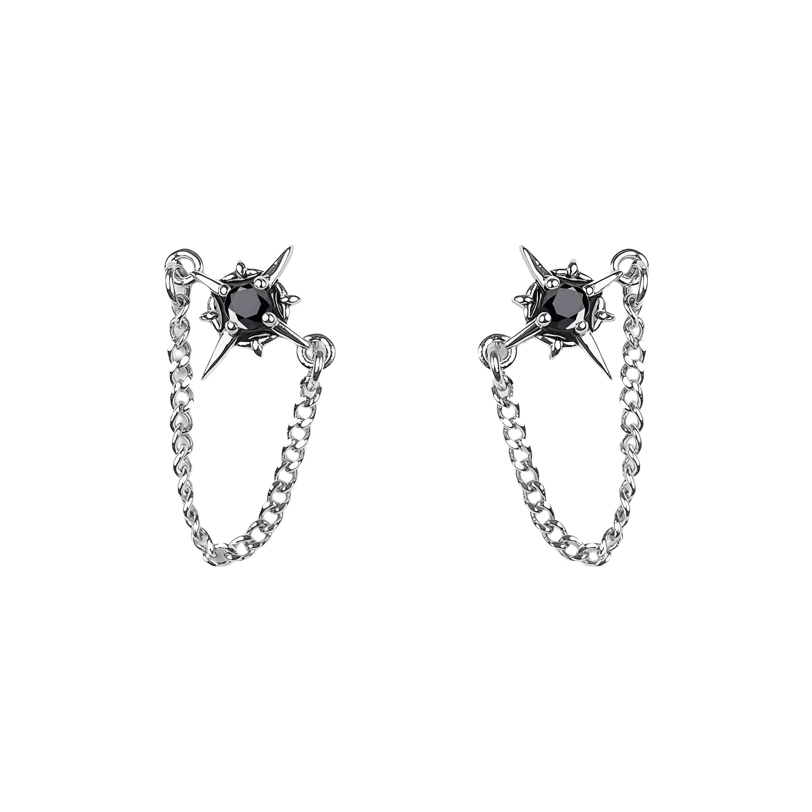 KING OF BLING Сплав Серьги Унисекс