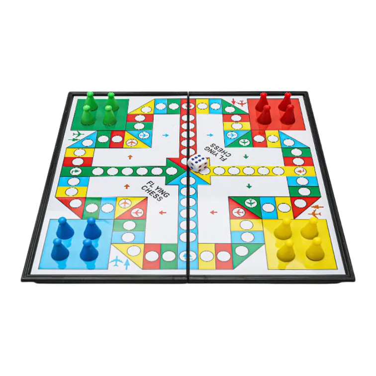 Lezhi By Me Large Size Carpet Educational Flying Chess Portable Magnetic Board Games