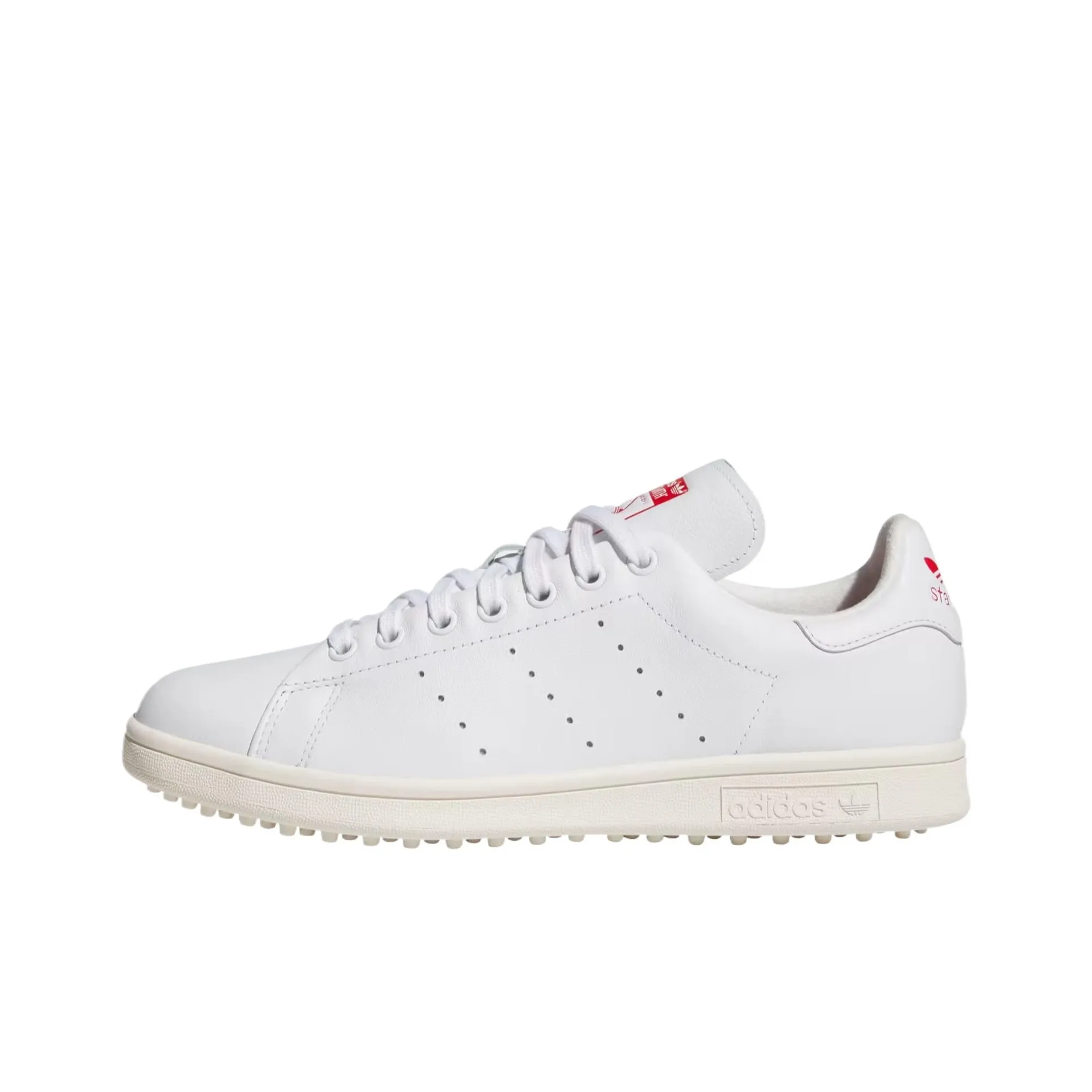 Adidas Stan Smith Spikeless Golf Cloud White Off White Better Scarlet