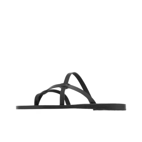 ANCIENT GREEK SANDALS Шлепанцы Черные Женские