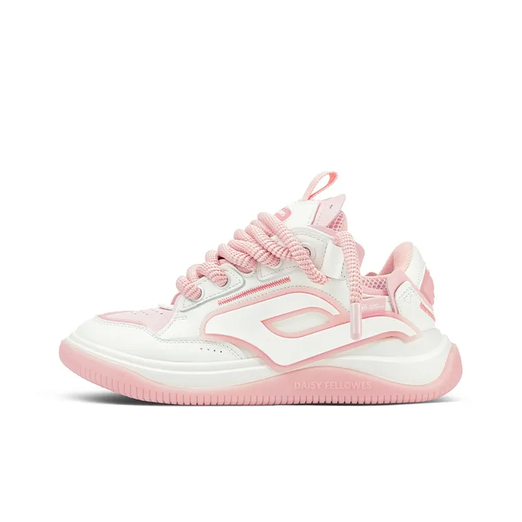 Daisy Fellowes Rocket 001 Low Top Stylish Skateboarding Shoes Unisex Cherry Blossom Pink