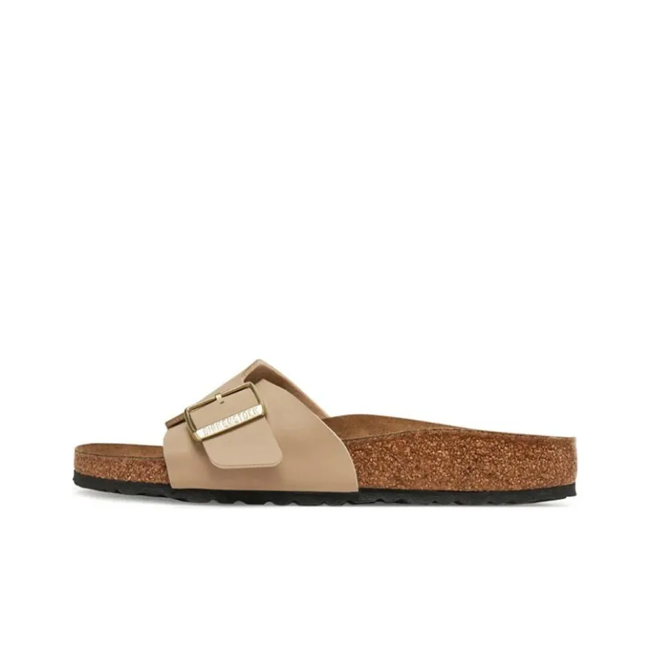 Birkenstock Catalina Slip-on устойчивые слипоны унисекс бежевого цвета