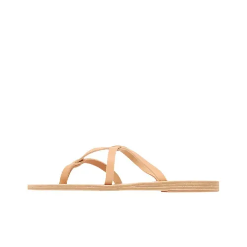 ANCIENT GREEK SANDALS Шлепанцы Бежевые Женские
