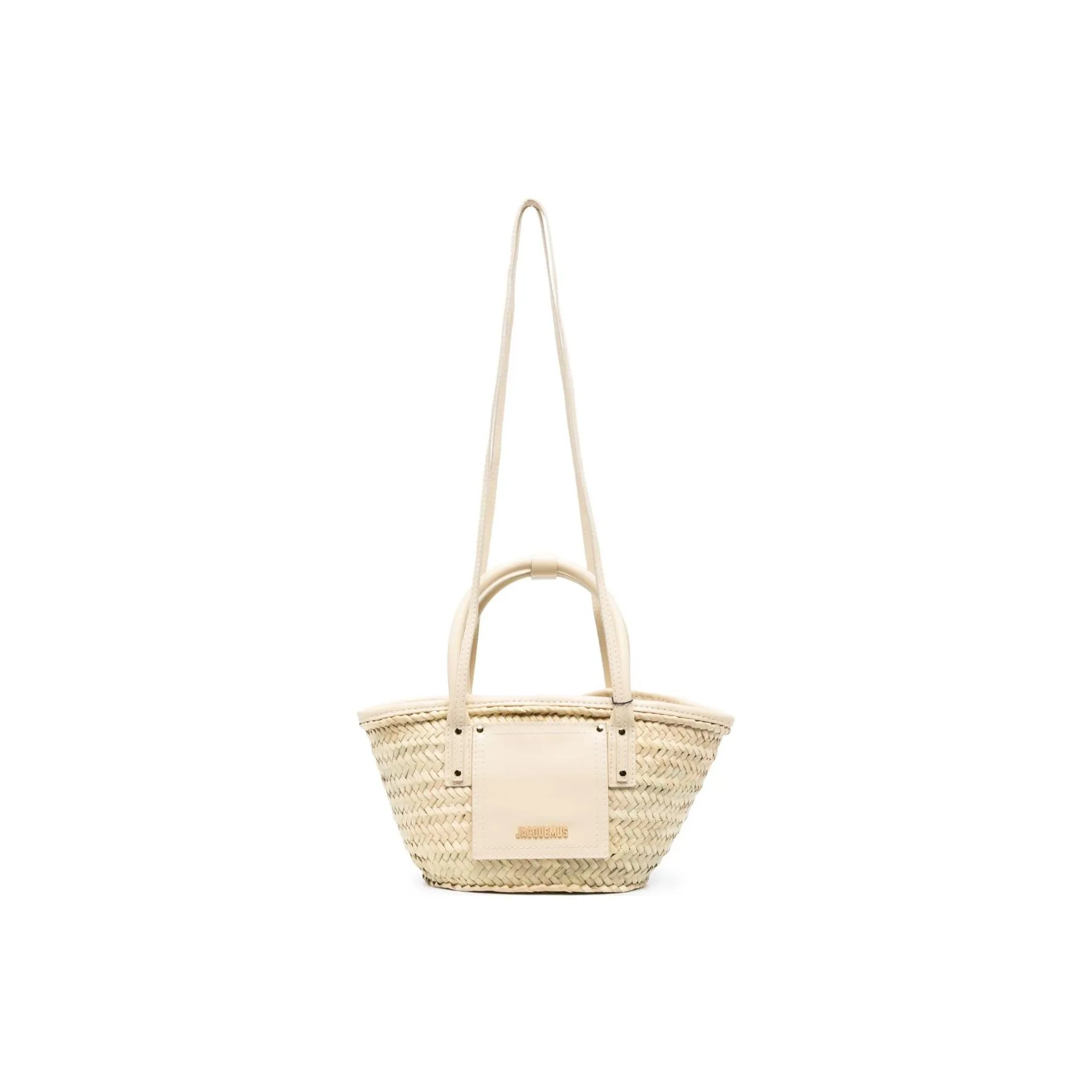 Jacquemus Le Panier Soli Logo Plaque Mini Tote Bag