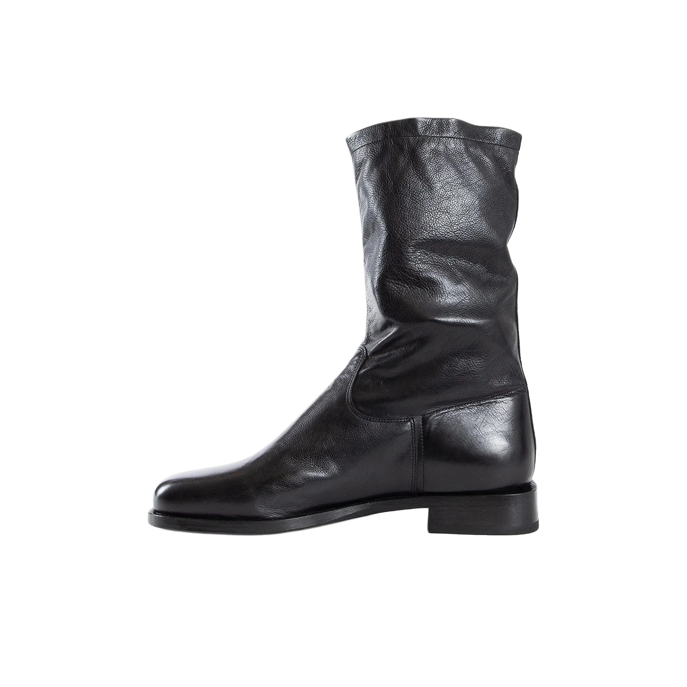 Lemaire Ankle Boots Men Black