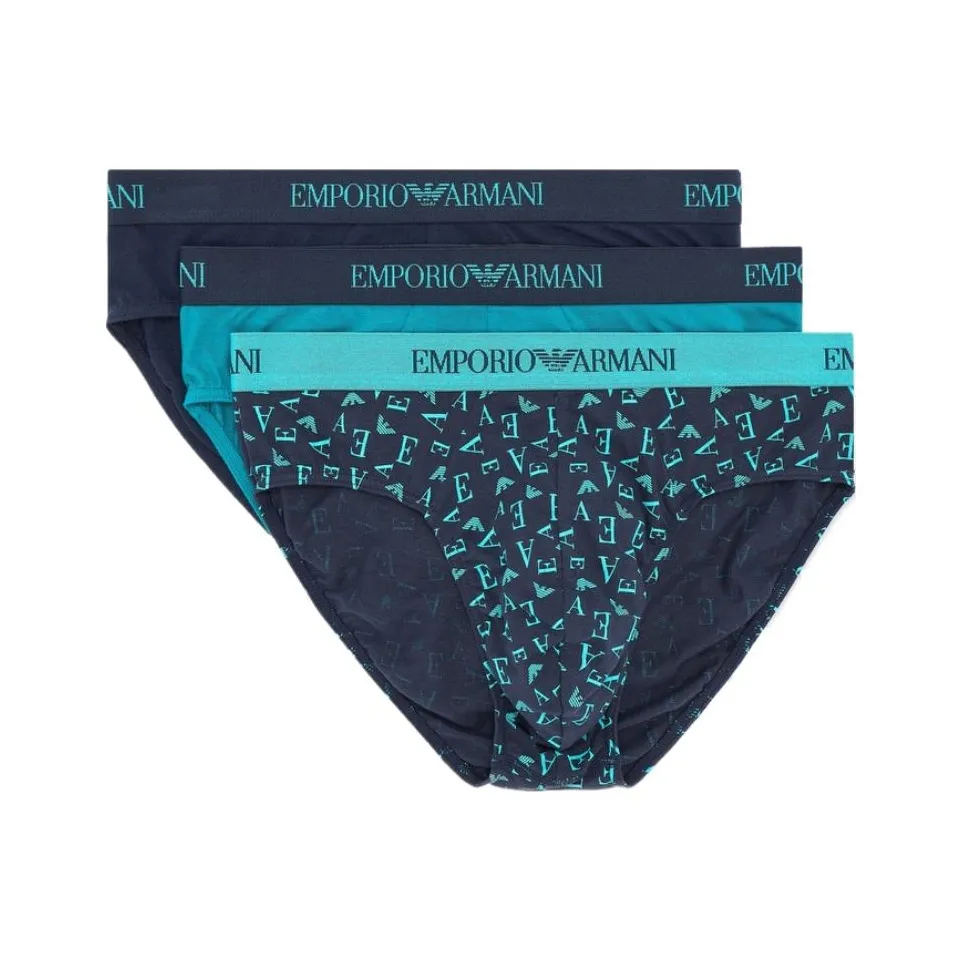 EMPORIO ARMANI SS25 Трусы Мужские упаковка из 3 штук