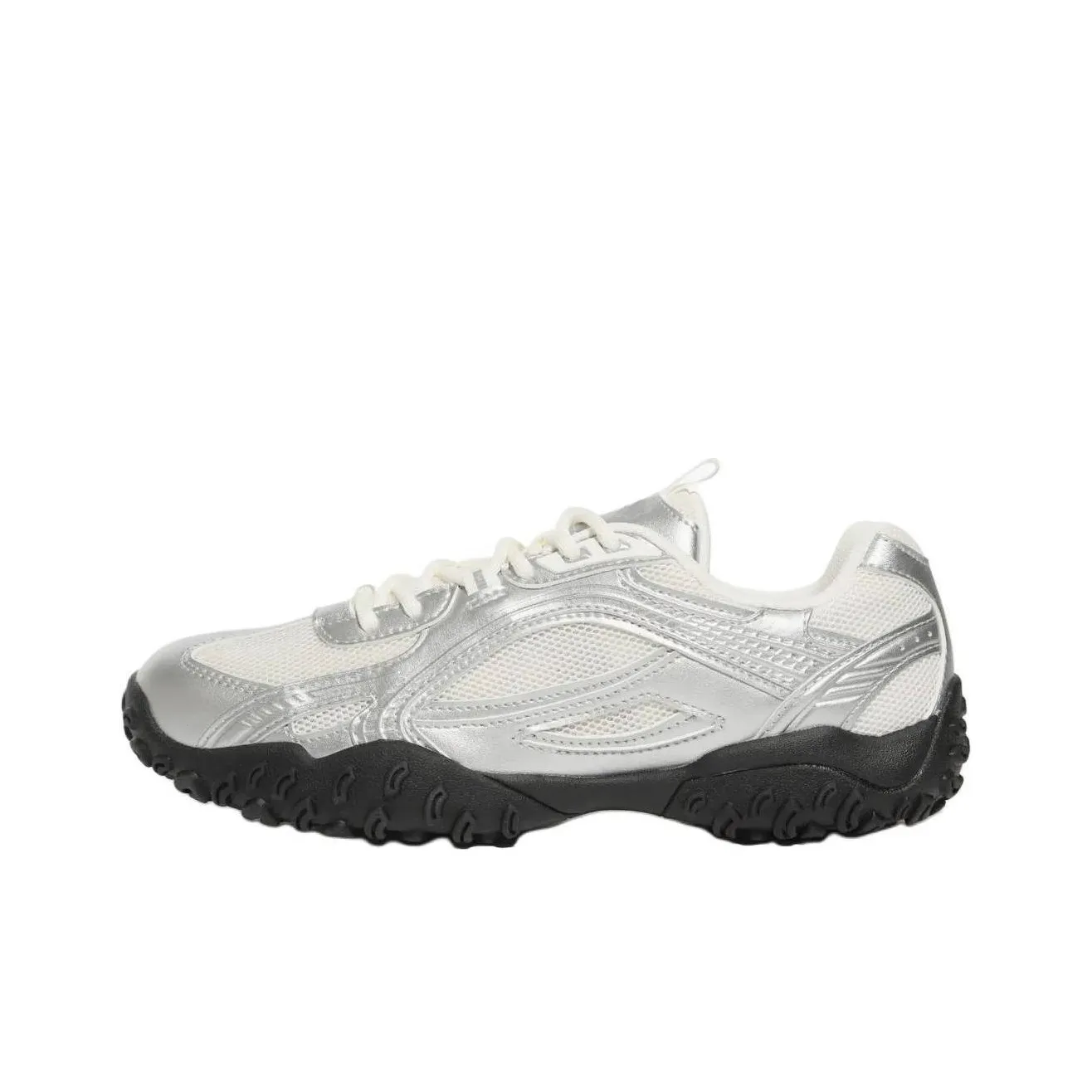 FILA Eschape Low Top Casual Shoes Unisex Silver
