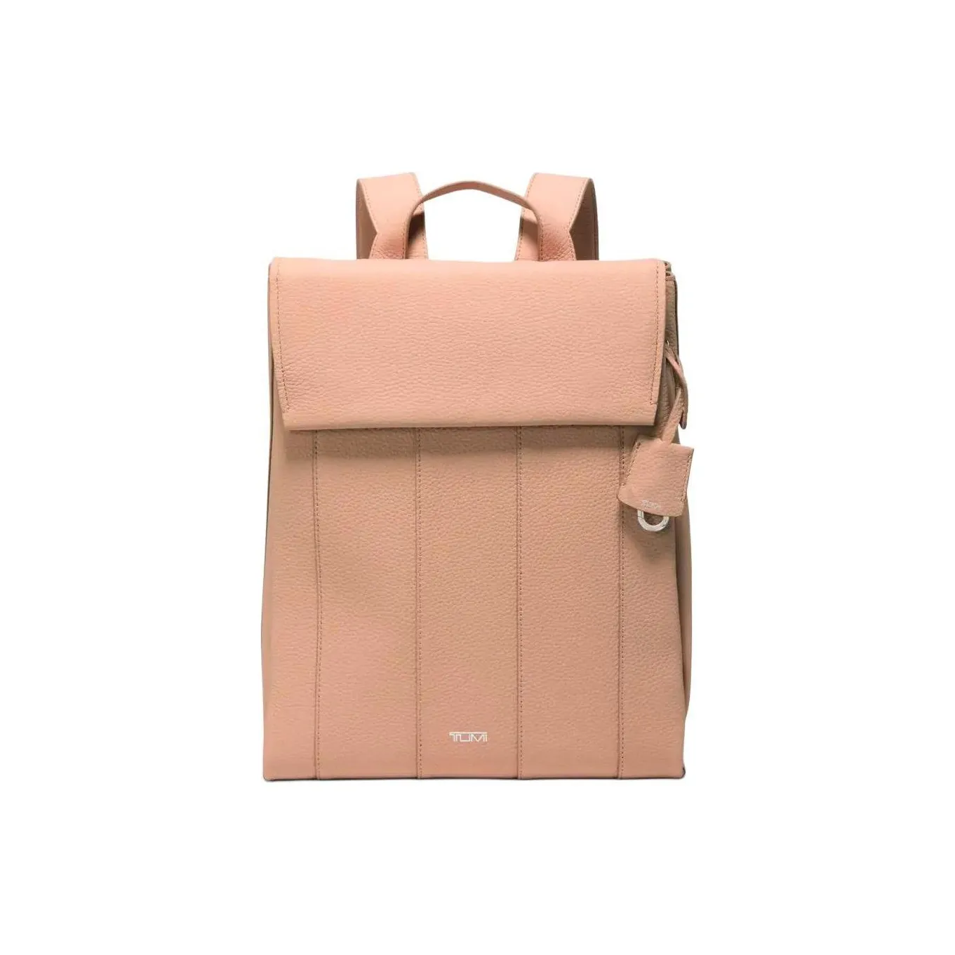 TUMI Leather Backpack Women's Lily Pink