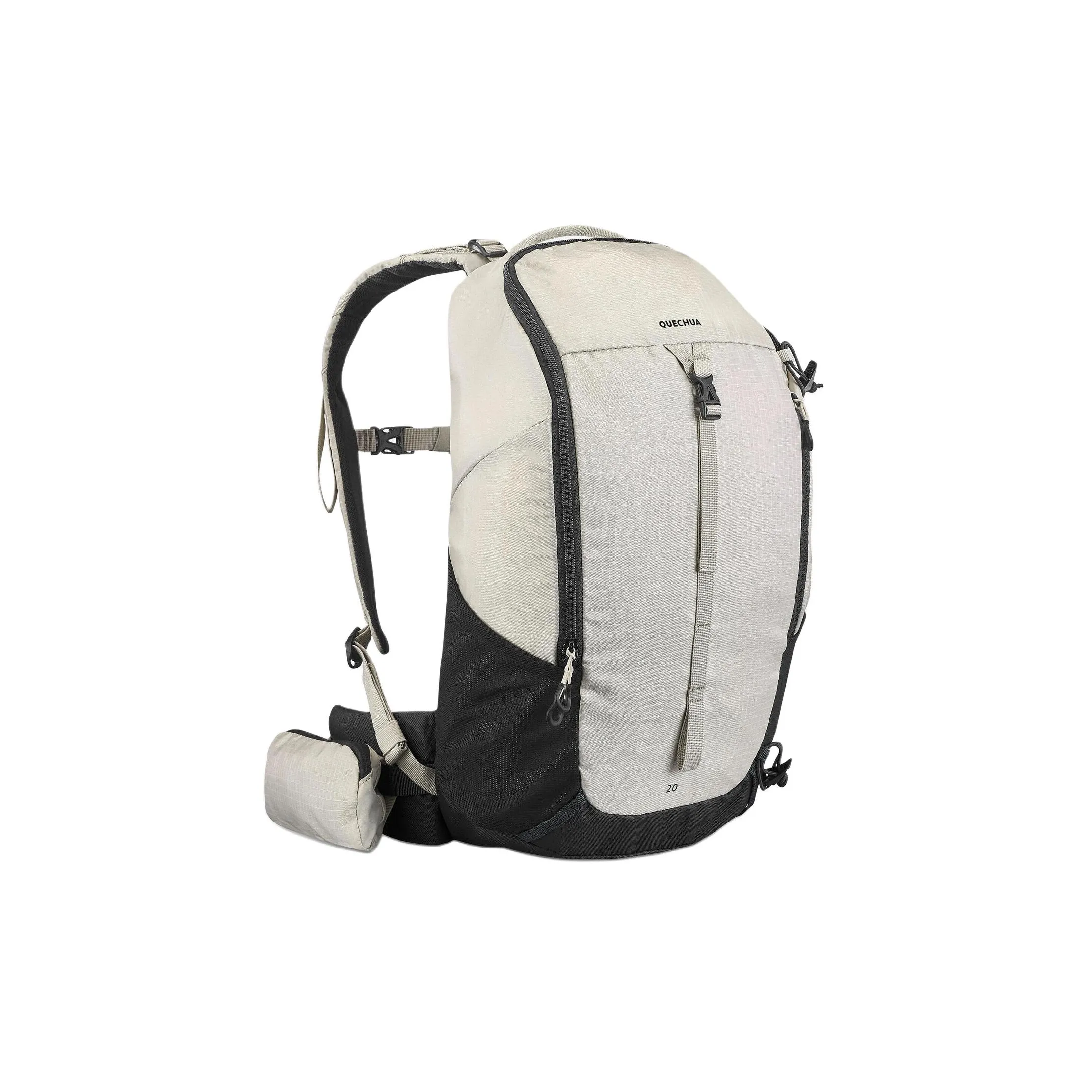 DECATHLON 20L Альпинистский рюкзак Outdoor Сумка Полиэстер Бежевый Унисекс