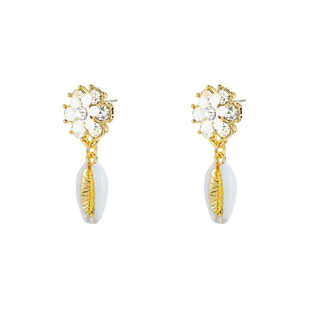 Flower Note Серьги из сплава Женские