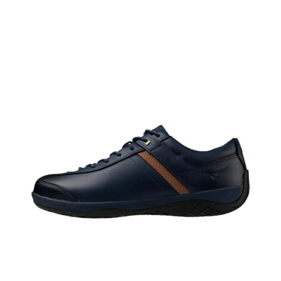 Mizuno Waterproof And Breathable Low Top Casual Shoes Unisex Marine Blue