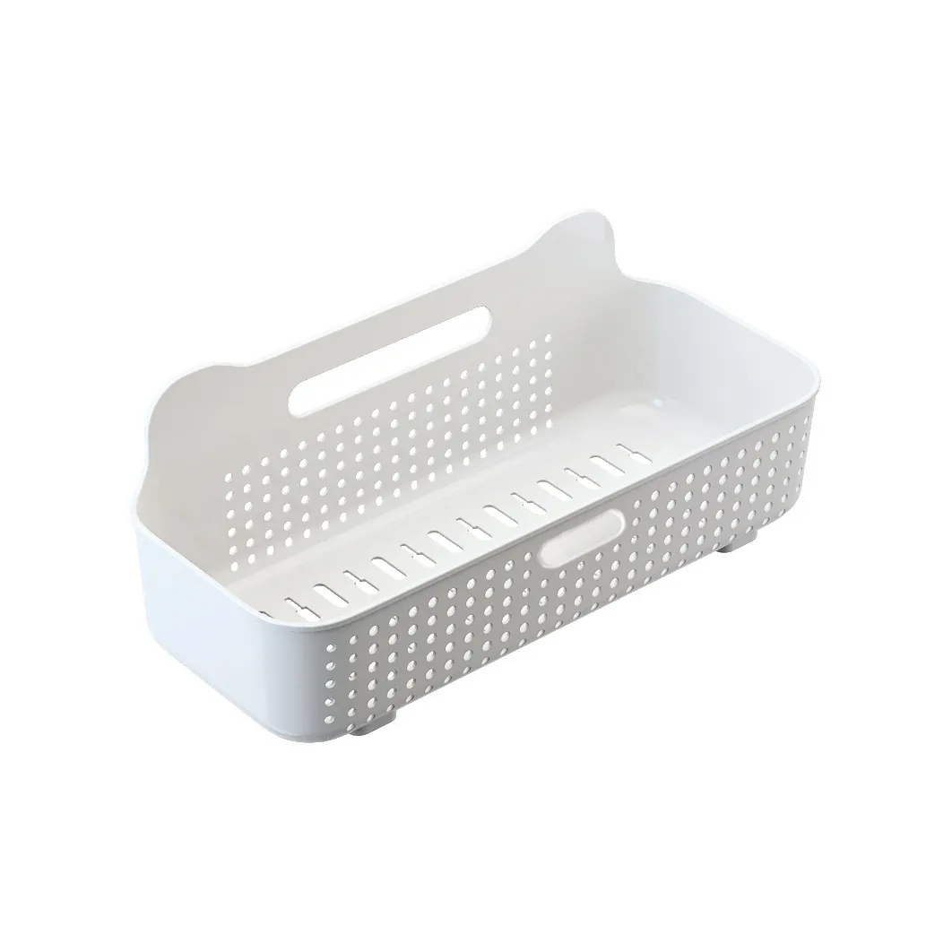 JINGLINGLONG Hole Бесплатно Встроенная память Раковина Snacks Косметика Многофункциональный Настенный Корзины Органайзеры для кровати