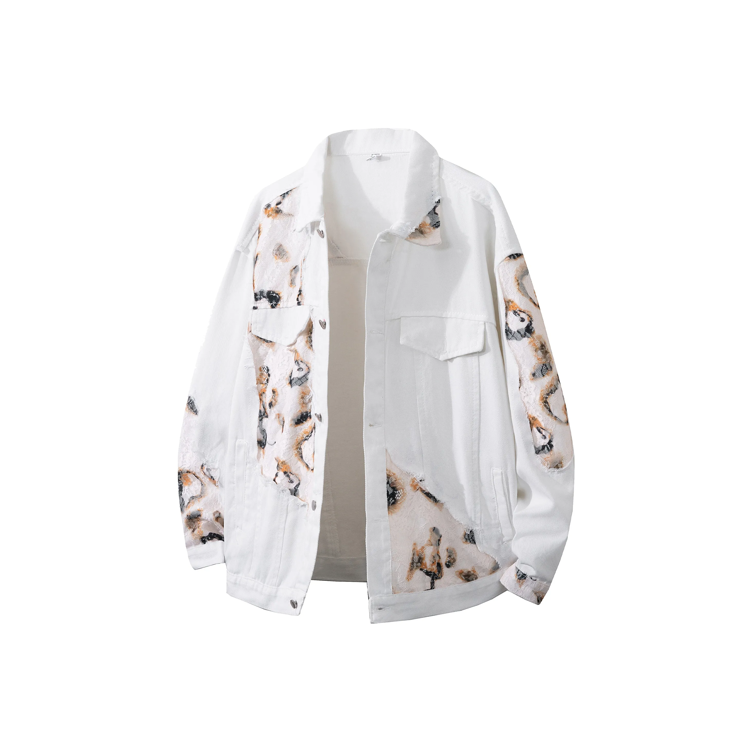 GROGNAK Denim Jacket Unisex White