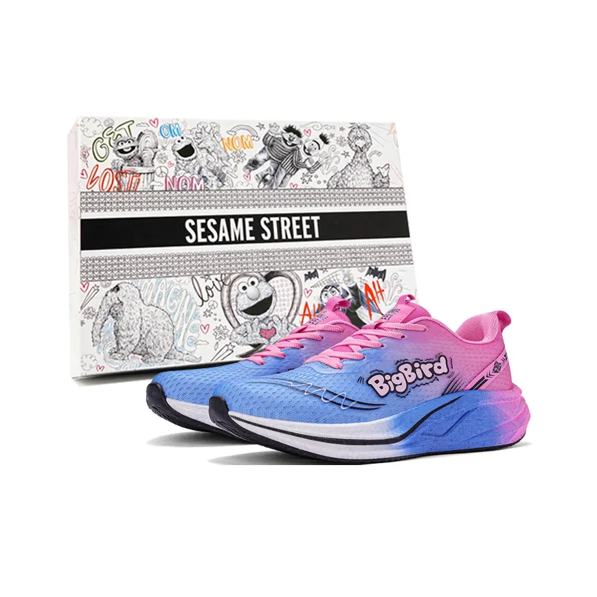 Улица Сезам Амортизация Противоскользящий Устойчивый к истиранию Дышащий Легкий Низкий Топ