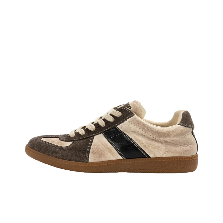 Meta Physician Low Топ Скейтборд Кроссовки Мужские Потертый Коричневый