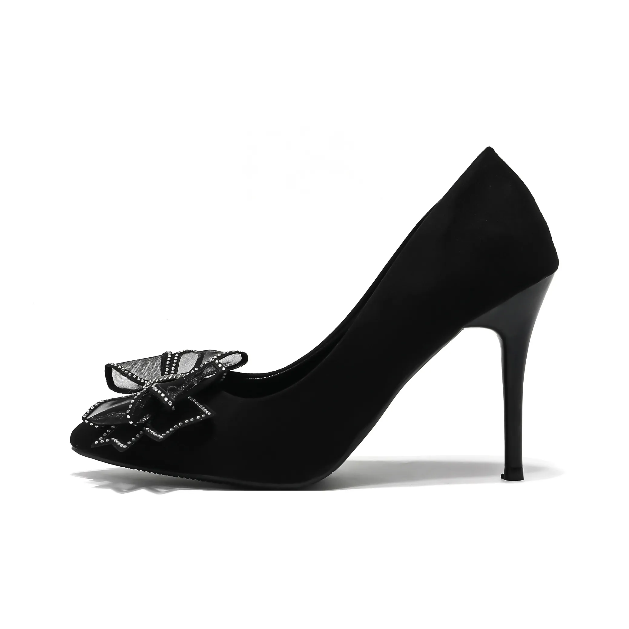 Be Good Slim Heel High Heels Women's Black