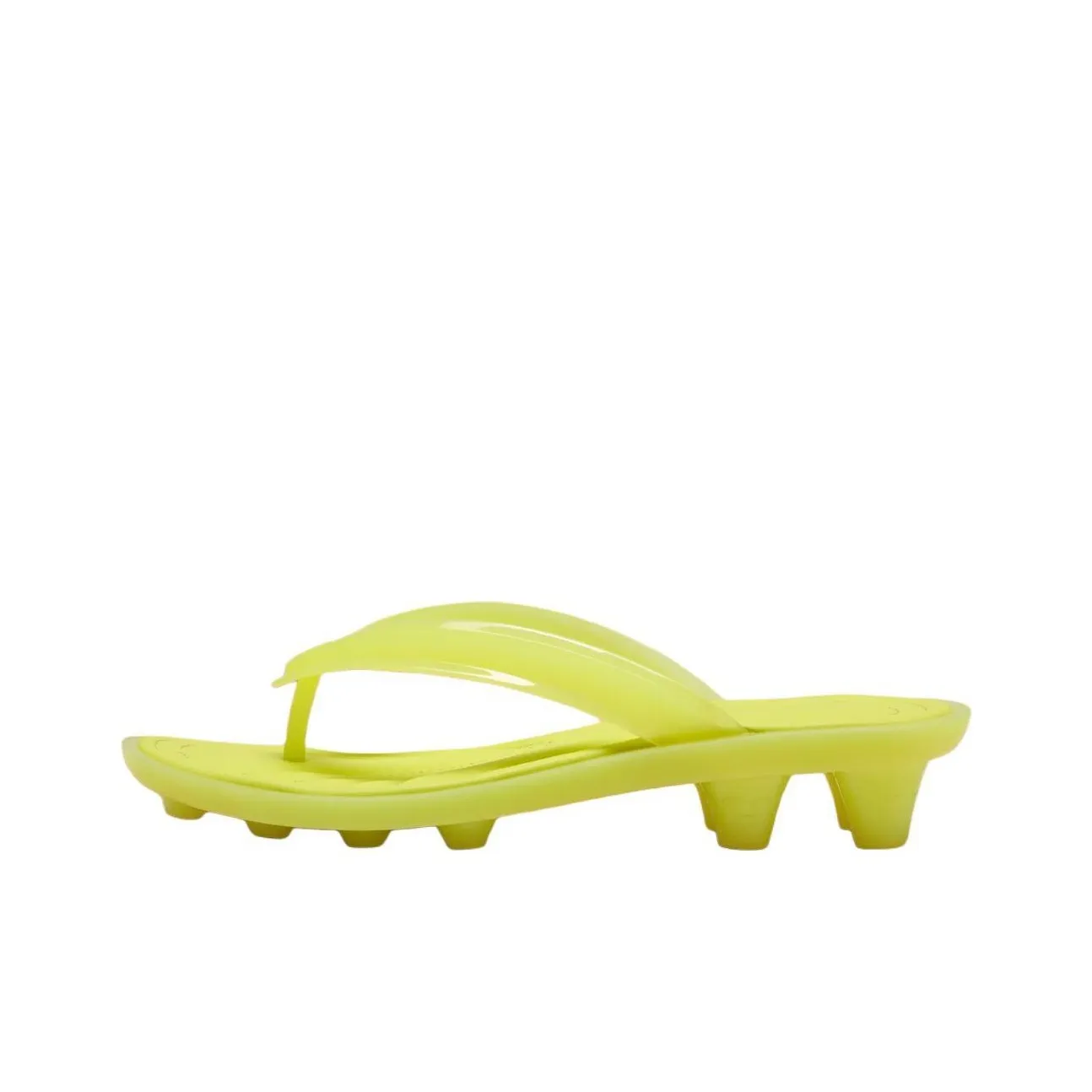 FENTY BEAUTY X PUMA Cat Cleat Jelly Аbrasion Resistant Шлепанцы Женские Желтые