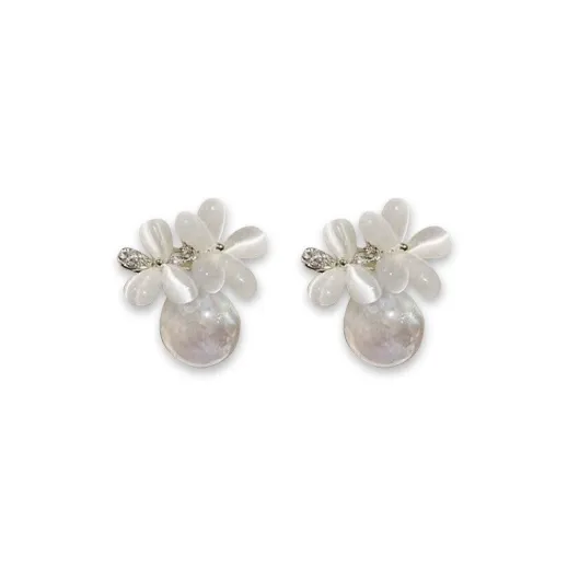 LuluCanaan Alloy Stud Earrings Women's