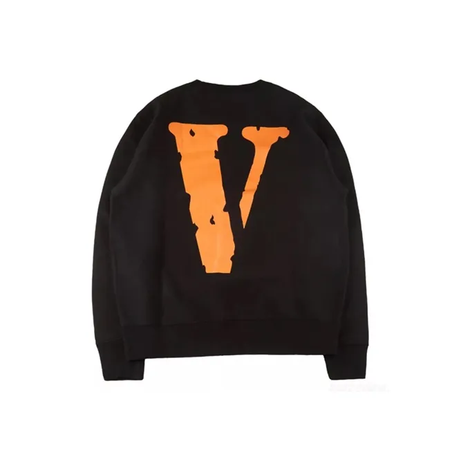 VLONE Свитшот Унисекс Черный Оранжевый