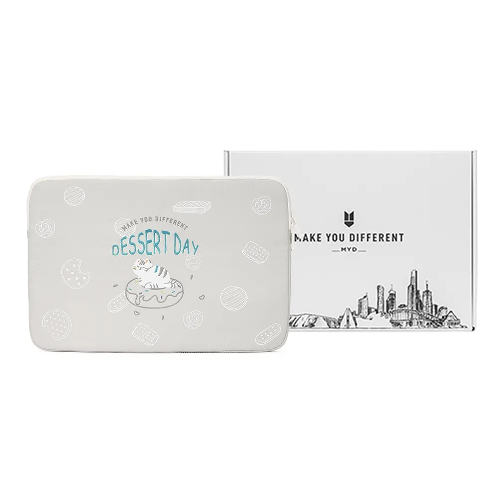 MYD Полиамид Ноутбук Сумка Унисекс Белый Персик