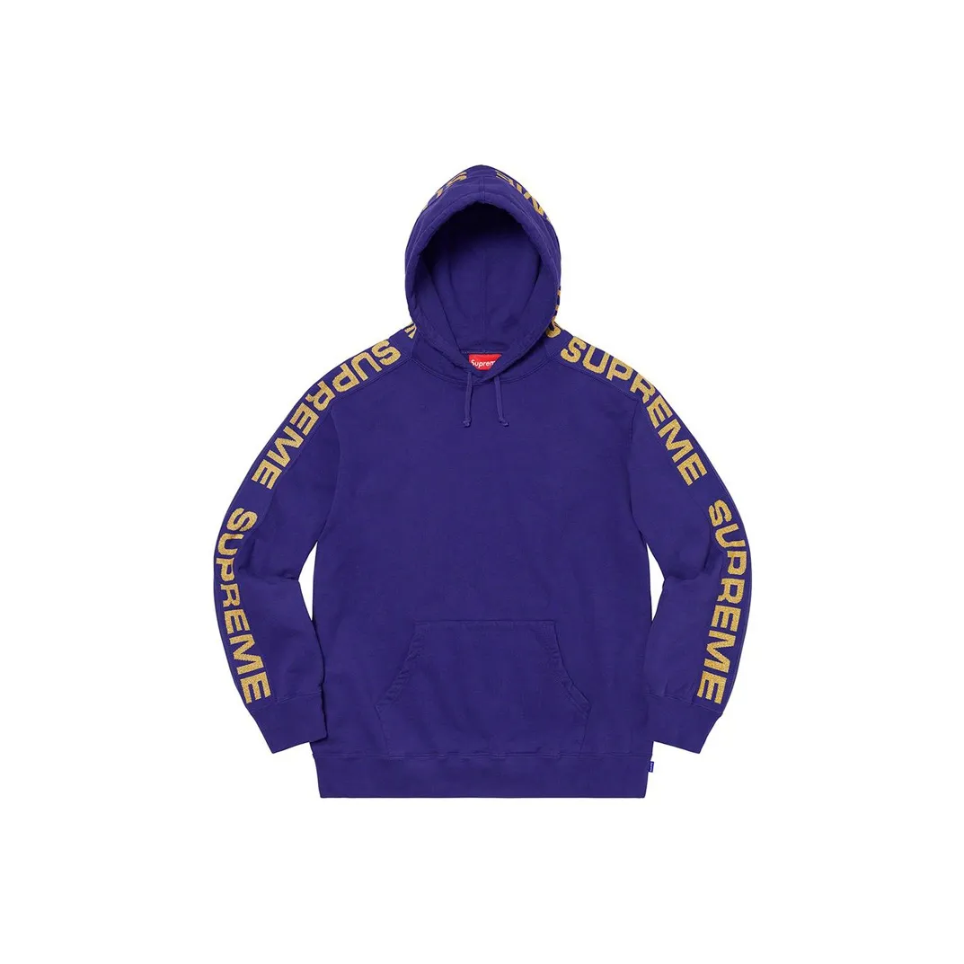 Supreme Metallic Rib Hooded Sweatshirt