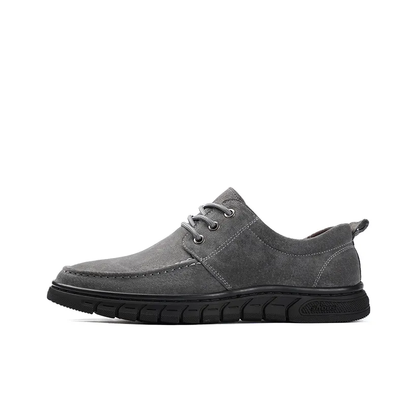 PLO CART Men's Casual Shoes Men's Low top Gray/Brown