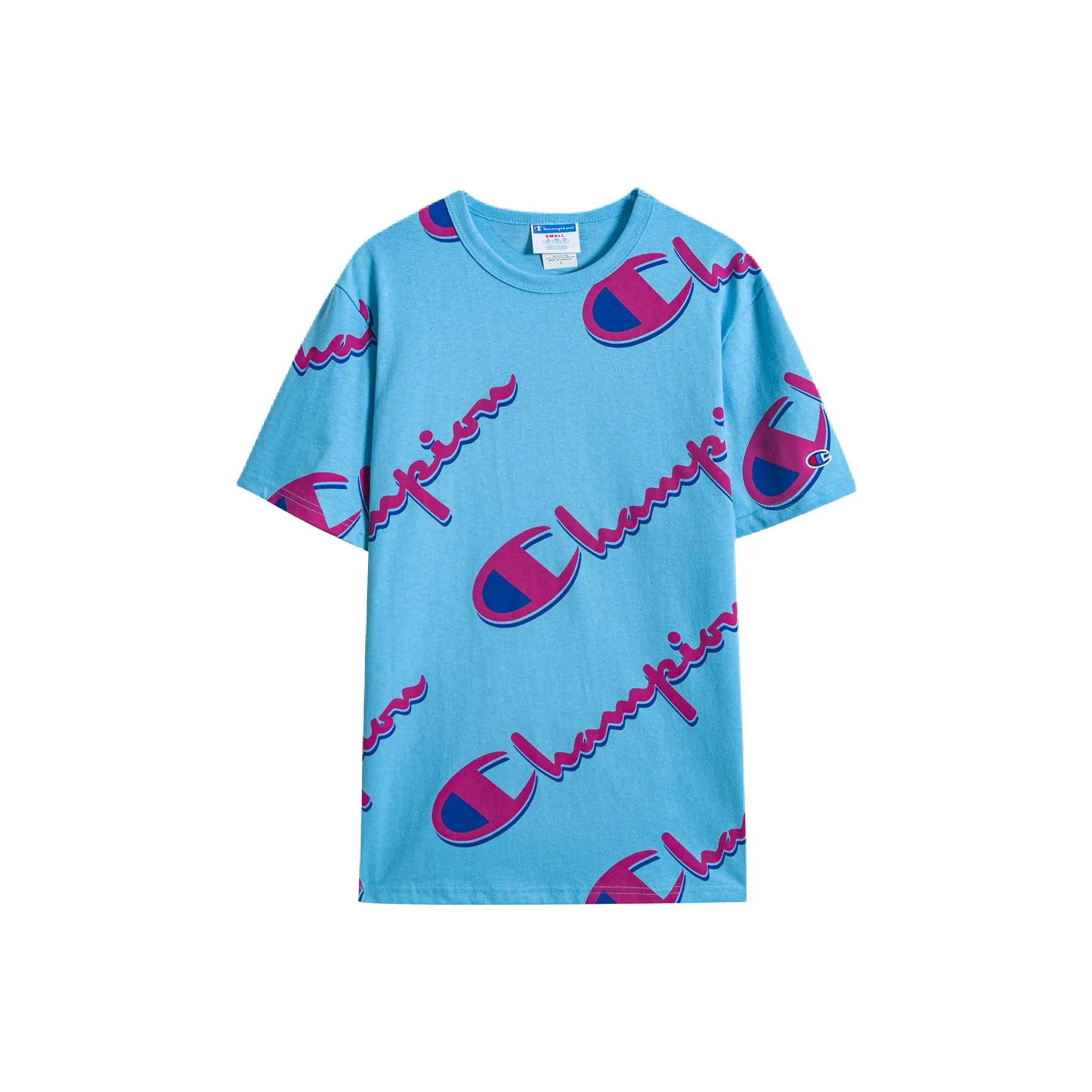 Champion T-Shirt US Version Unisex Blue