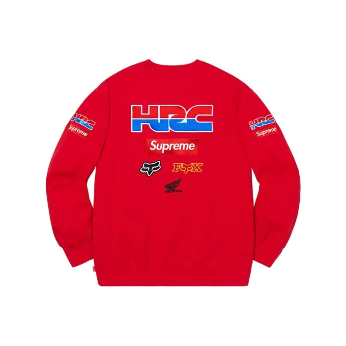 Supreme X Honda Fox Racing Crewneck
