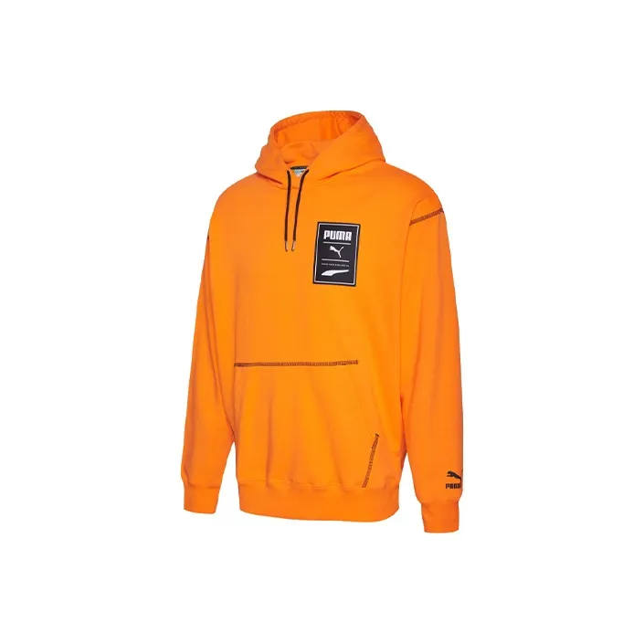 PUMA Bright Orange Men's Sweatshirts
