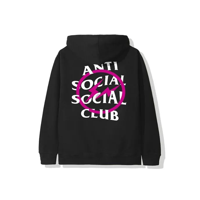 ANTI SOCIAL SOCIAL CLUB Свитшот Унисекс Черный Розовый