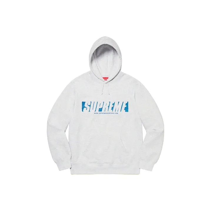 Supreme Reflective Cutout Hooded Sweatshirt