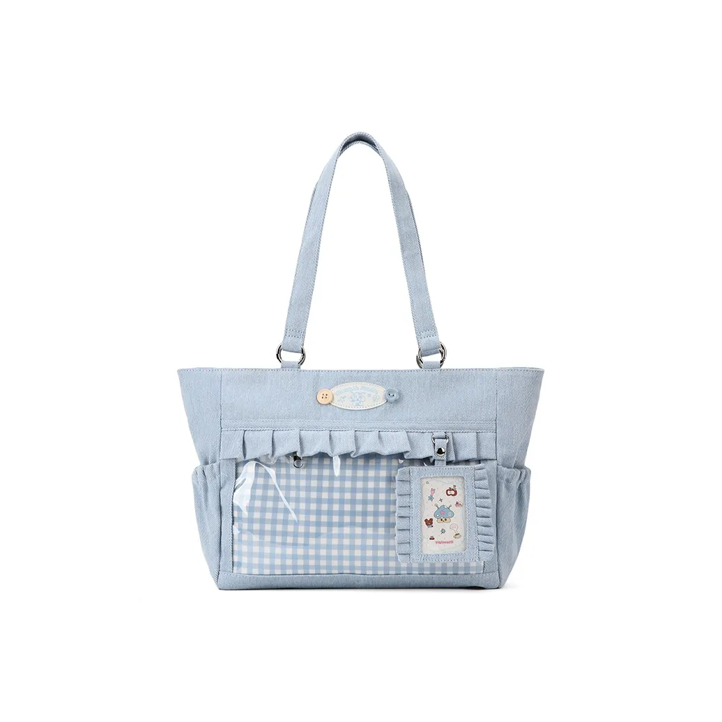 VANWALK Picnic Series Polyester One Shoulder Handbag, Tote Women's Multicolor