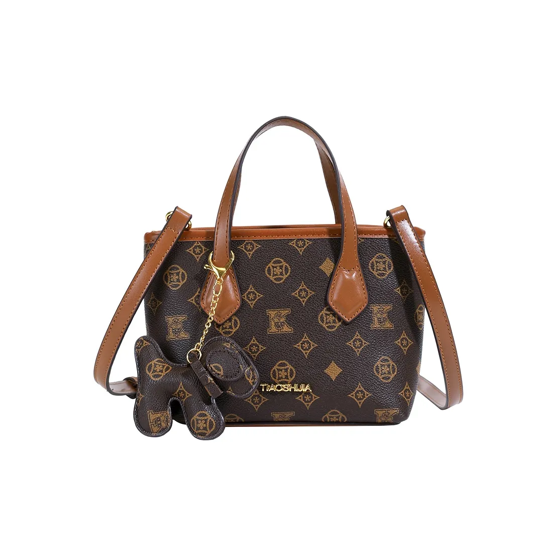 YUANTUZHE ПУ (полиуретан) Корзинка-сумка Сумка на одно плечо Женская Кофе Абрикос