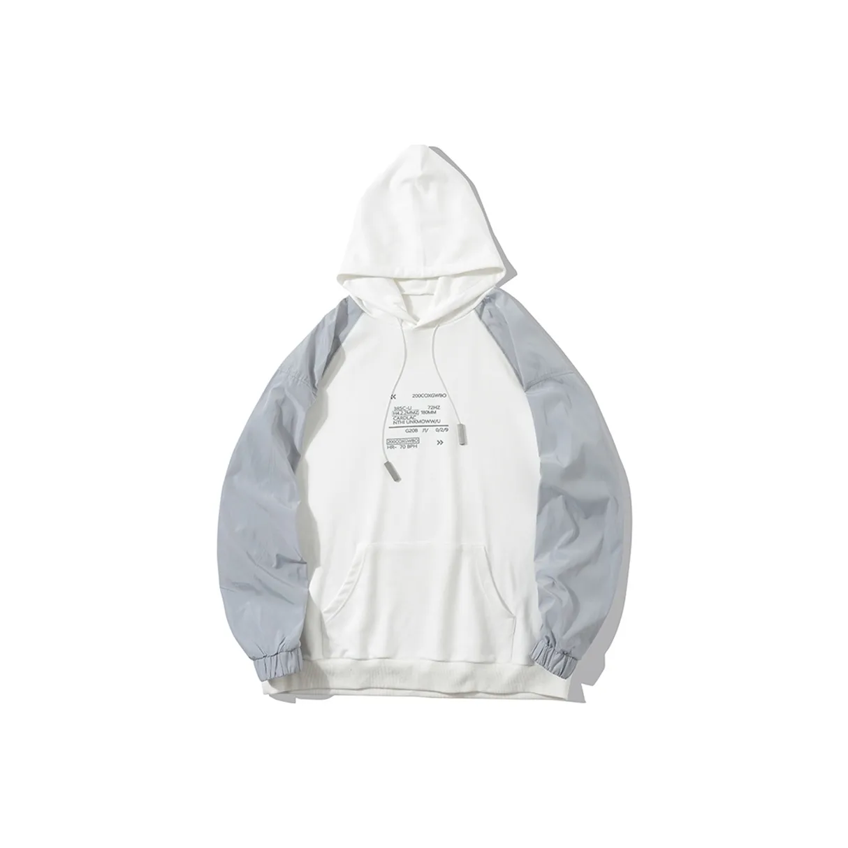 ENSHADOWER С капюшоном свободный крой стандартный свитшот унисекс белый