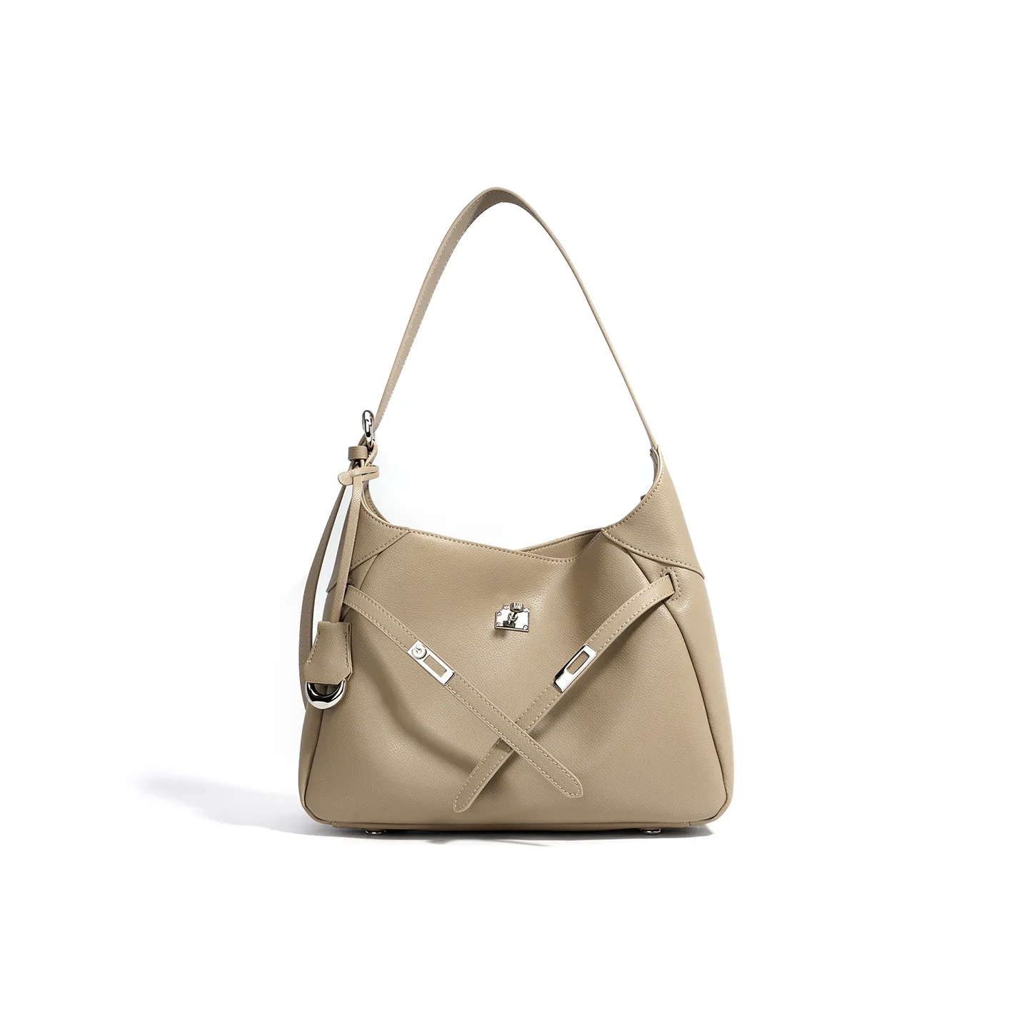 Roberta Di Camerino Спилок коровья кожа коровья кожа Сумка сумка через плечо Женская Песчаниковый Абрикос